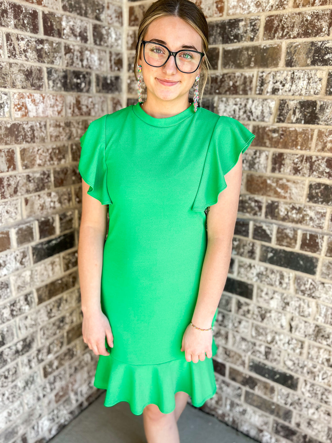 Green Derby Dress